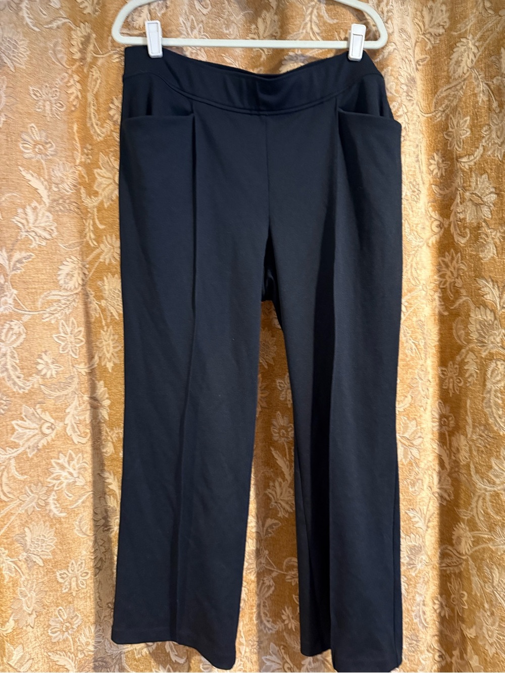 Talbots Passport Ponte Pintuck Straight Leg Pants Size 2x Petite